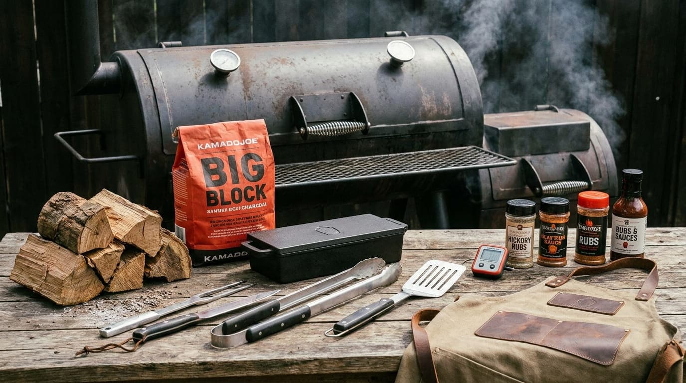 Startseite 6 Womit August für den passenden Rauch jeden neuen Smoker einbrennt